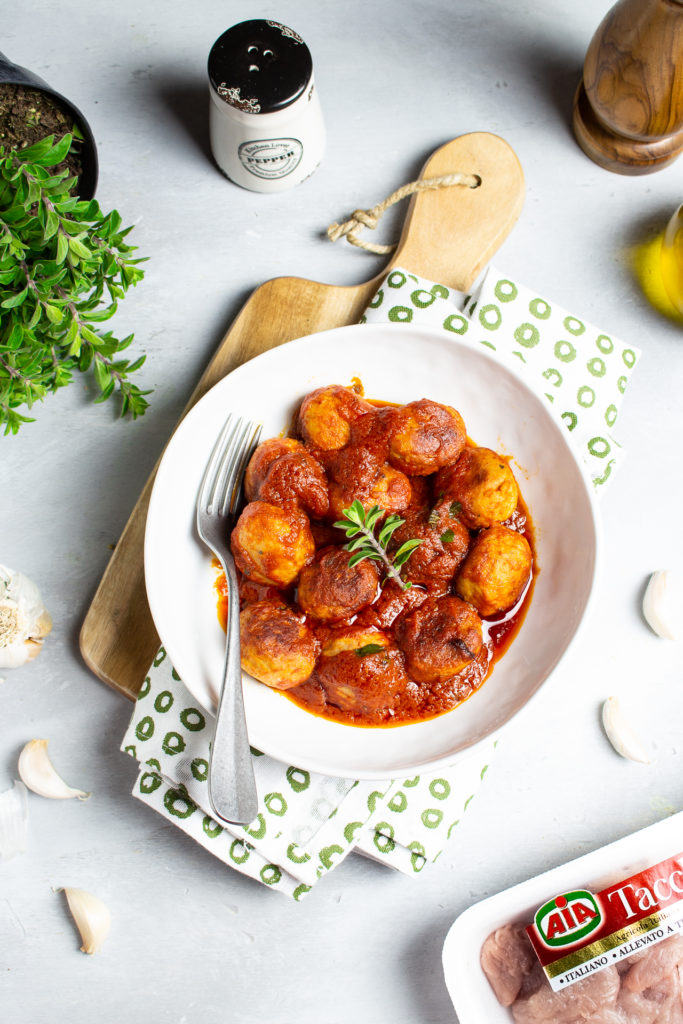 Polpette di tacchino alla maggiorana