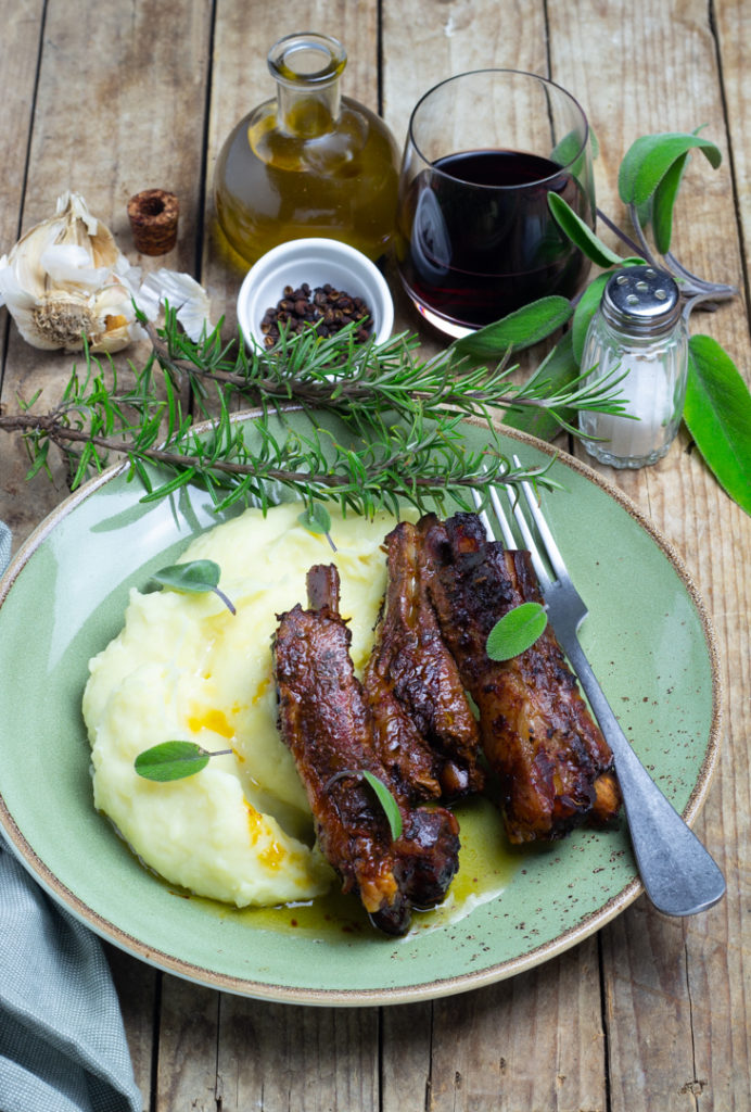 costine cotte in slow cooker