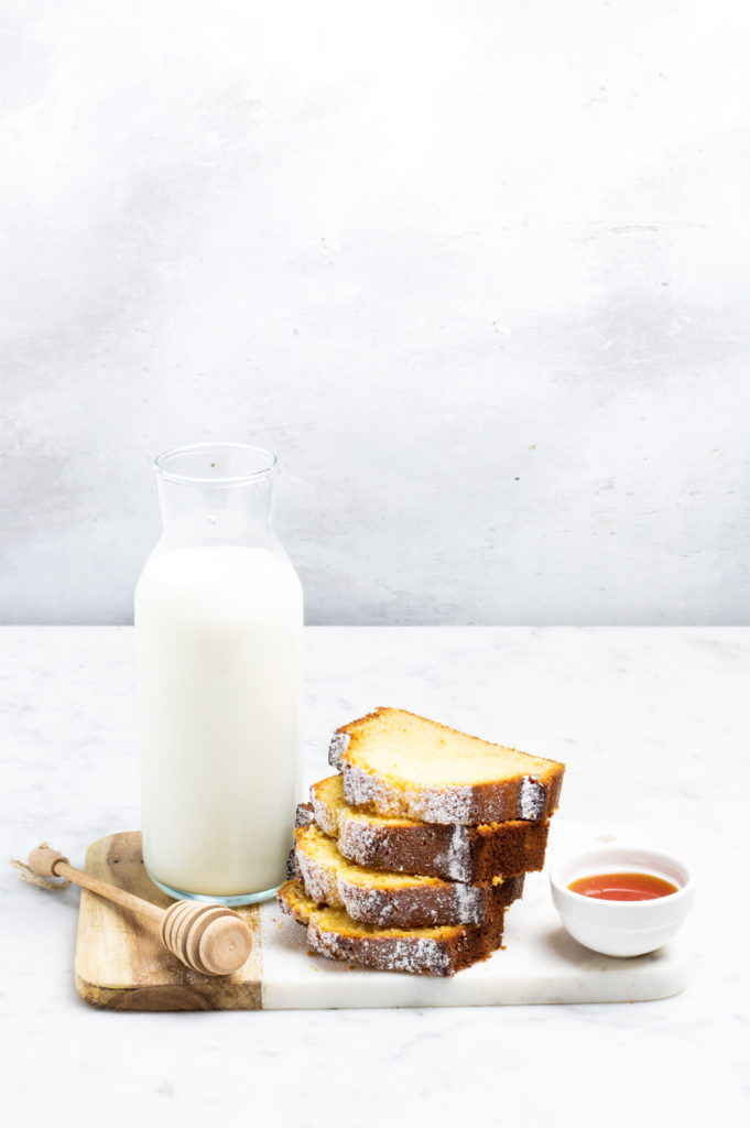 Plumcake al latte e miele